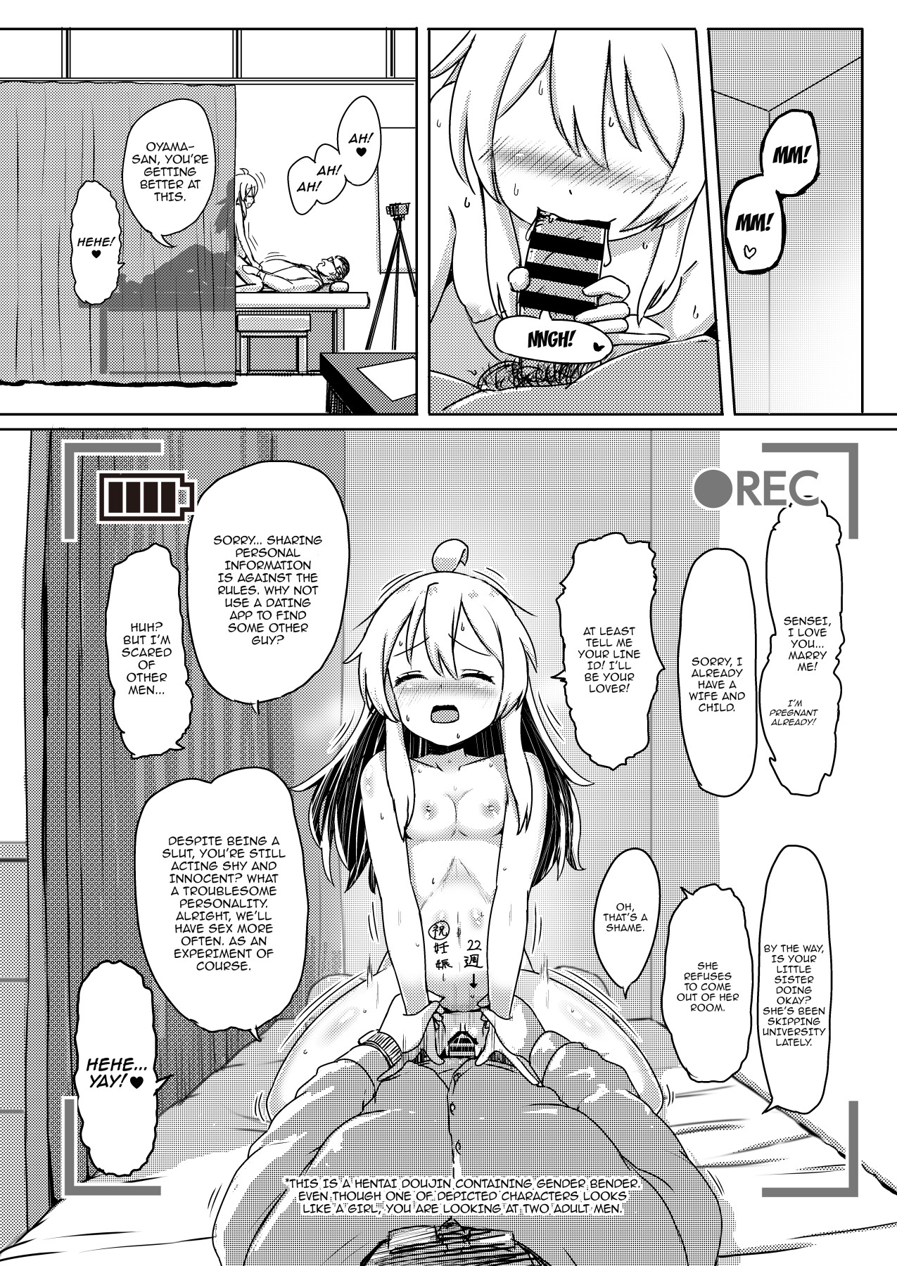 Hentai Manga Comic-The Case Of Oyama Mahiro's Fall, Pregnancy and Childbirth!-Read-18